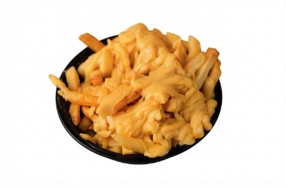 Picture of Plate of Fries with Cheese