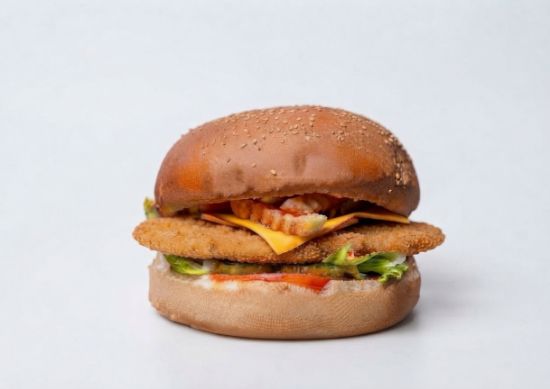 Picture of Cheesy Chicken burger