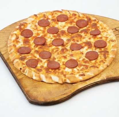 Picture of Large hot dog pizza